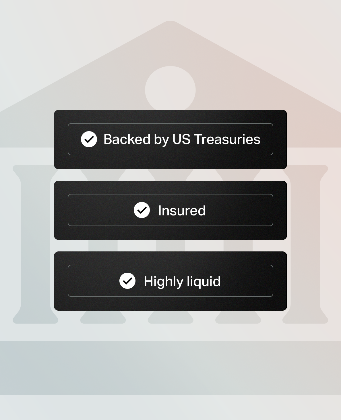 Backed by U.S. Treasuries